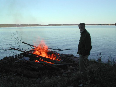 Sommerkveld v/ Hurdalsjøen